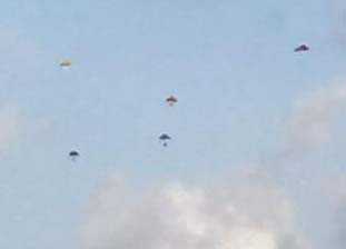 Parachute-like objects spotted over Mumbai airport