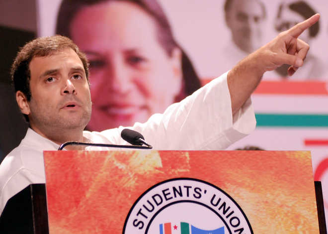 Rahul launches scathing attack on BJP, RSS