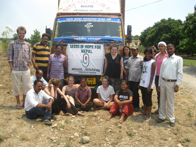 50 quintals of organic seeds sent to Nepal