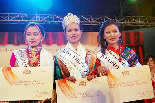 Pema of Dehradun crowned Miss Tibet