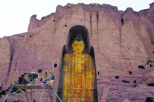 Afghanistan’s famed giant Buddhas rise again