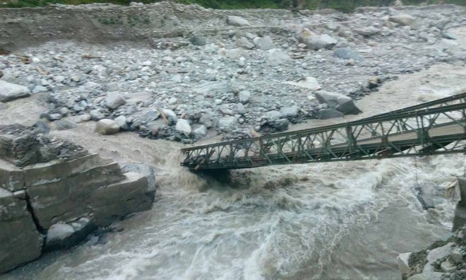 Roads blocked, bridges damaged in Kumaon
