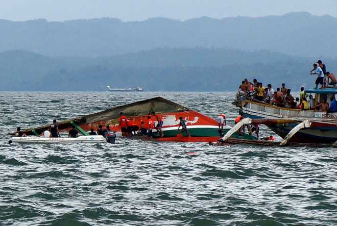 Owner, crew of capsized Philippine ferry charged with murder