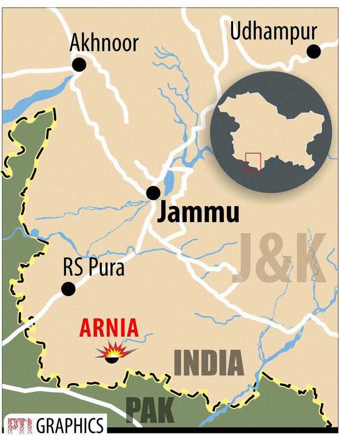 Pakistan violates ceasefire in J-K