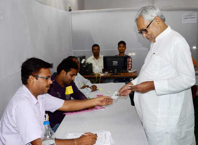 Record 94 per cent polling in Bihar legislative council poll