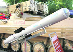 Anti-tank missile Nag tested from helicopter platform : The Tribune India