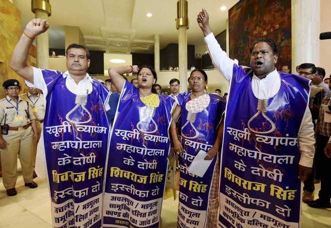 MP Assembly adjourned sine die after ruckus over Vyapam scam