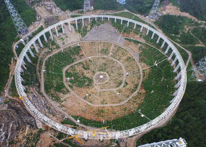 China telescope can be ''sensitive ear'' to sounds from universe