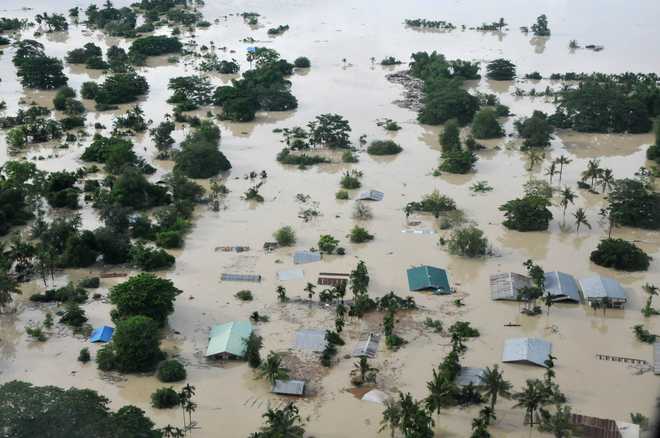Over one lakh hit by floods in Myanmar