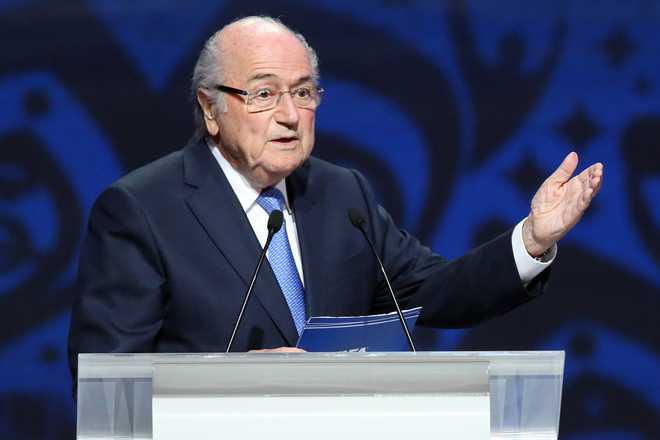 Blatter steps down from IOC