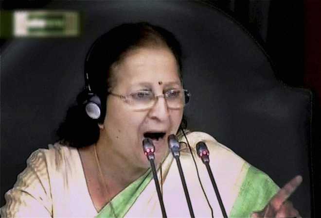 LS Speaker suspends 25 Cong members for five days