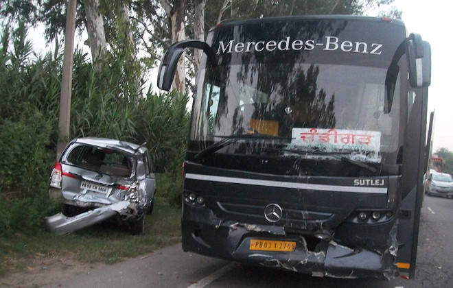 Mishap involving Badal bus ends in compromise yet again