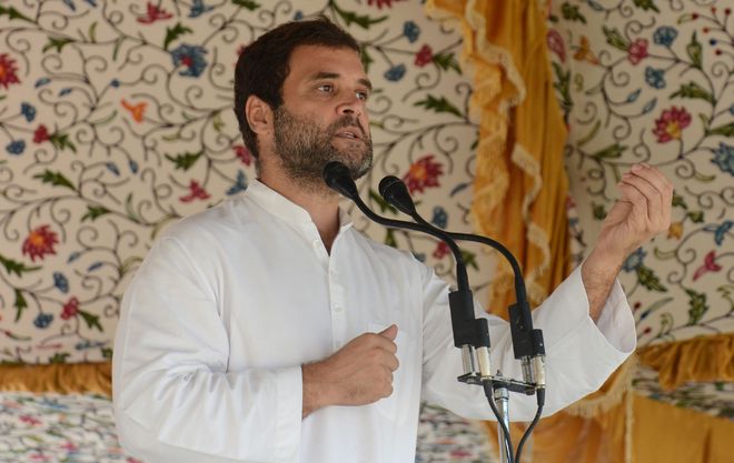 Rahul: It’s Mufti’s job to get rehab package from Delhi