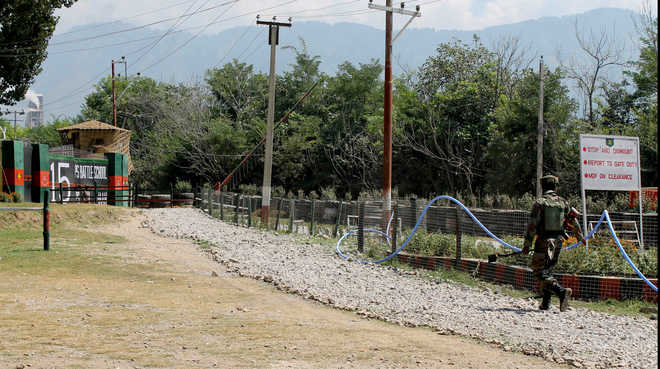 18 jawans injured in ''accidental'' blast at Kashmir Army camp