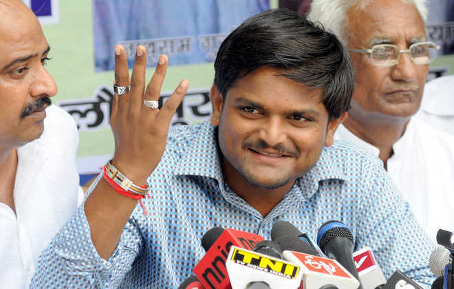 Hardik Patel announces to take agitation to national level