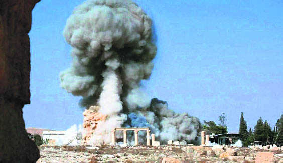 Palmyra temple appears intact after blast: Syria official