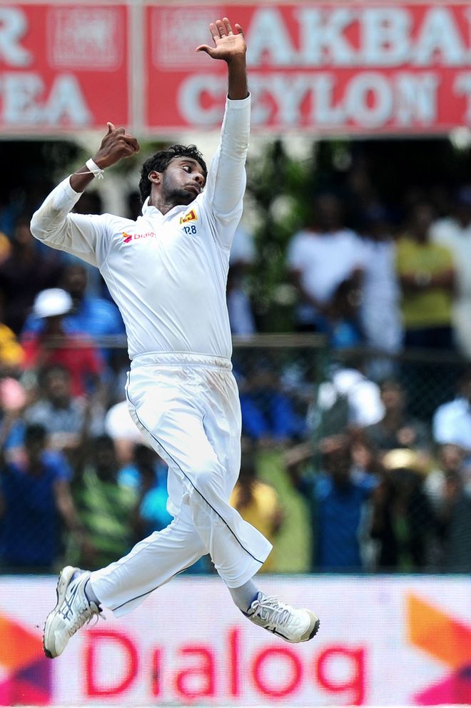 Lankan spinner Kaushal reported for suspect action