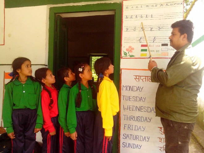 Teachers who attract students to govt schools in Kumaon
