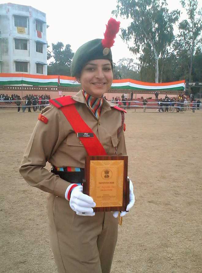 City girl to be part of NCC contingent for R-Day parade : The Tribune India