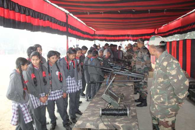 Army holds camp for youth