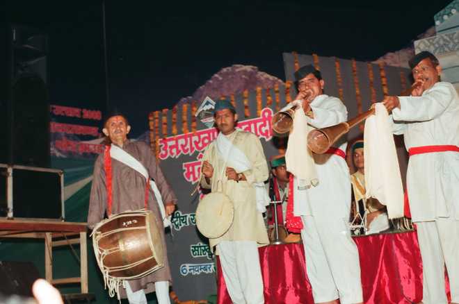 Dhol, damaou integral to hill ceremonies