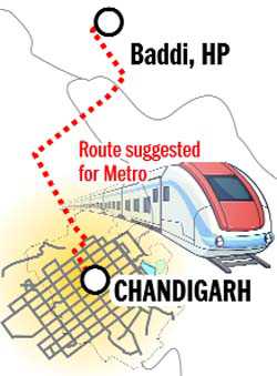 Govt wants Metro to roll up to Baddi
