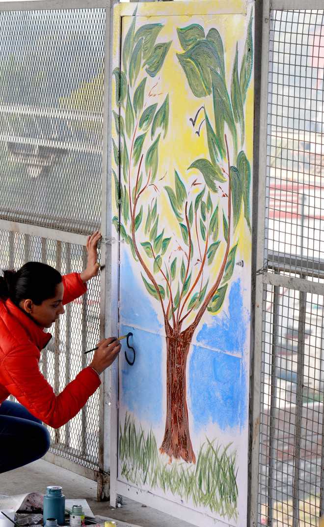 Artists spread awareness to make Ludhiana cleaner
