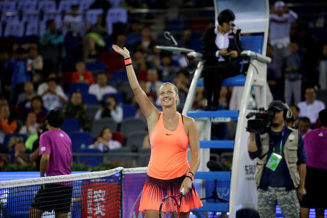 Sania-Strycova in  Wuhan Open final