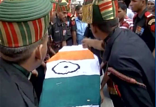 Uri martyr cremated in Bihar