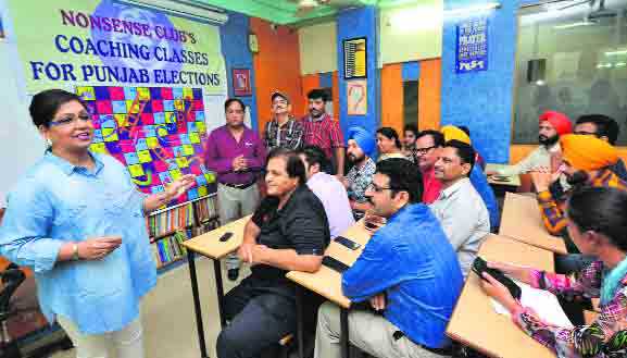 Nonsense Club starts ‘special tuitions’ for Punjab voters!