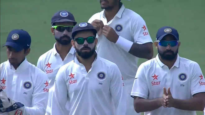 Kohli and his men give Team India a bearded look