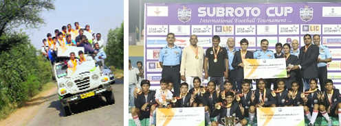 Subroto Cup: Haryana girls bend it like Beckham