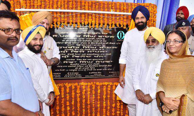 Majithia opens bridge linking Gurdaspur, Hoshiarpur dists