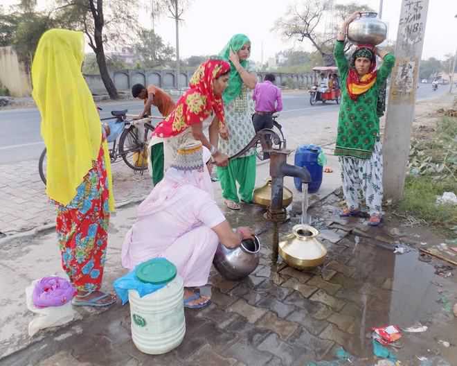 In Jhajjar, only silver lining is water supply