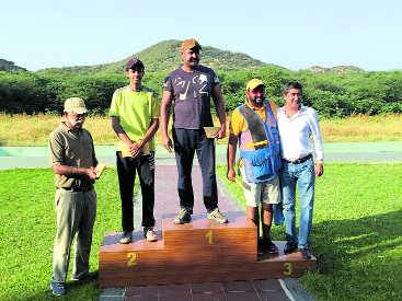 Vivek High student Ganimat shoots bronze