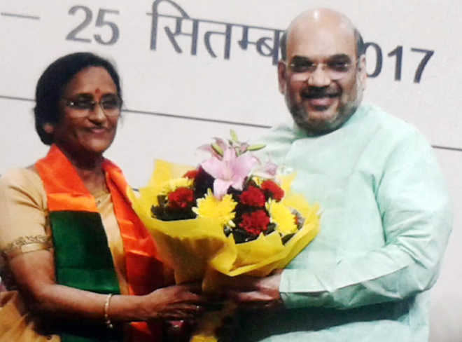 Rita Bahuguna Joshi joins BJP, slams Rahul''s leadership