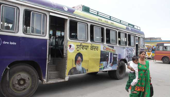 117 Roadways buses for SAD-BJP halqa chiefs