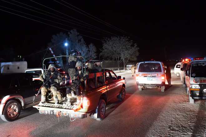 59 killed in ''IS'' attack on Quetta police academy in Pakistan