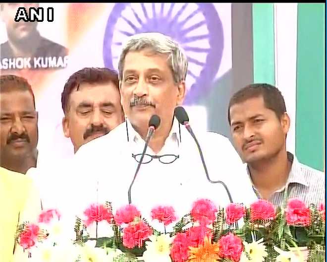 Any anomaly in rank parity of forces to be addressed: Parrikar