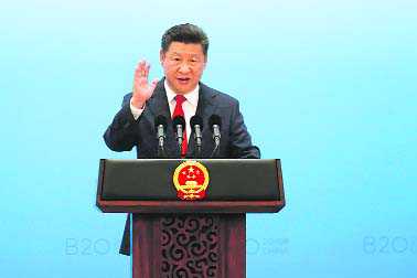 Xi gets status similar to Mao
