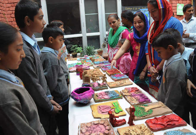 Students showcase creativity - The Tribune