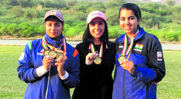 Patiala girls shine in national shotgun event