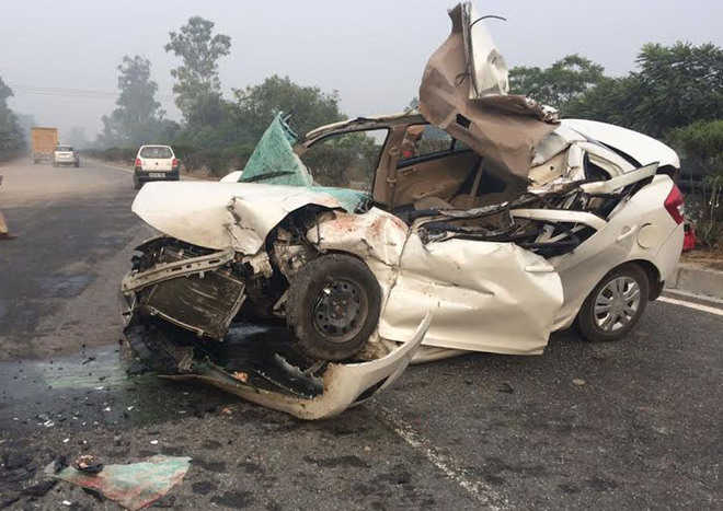 Three Killed, Two Hurt In Road Mishap : The Tribune India