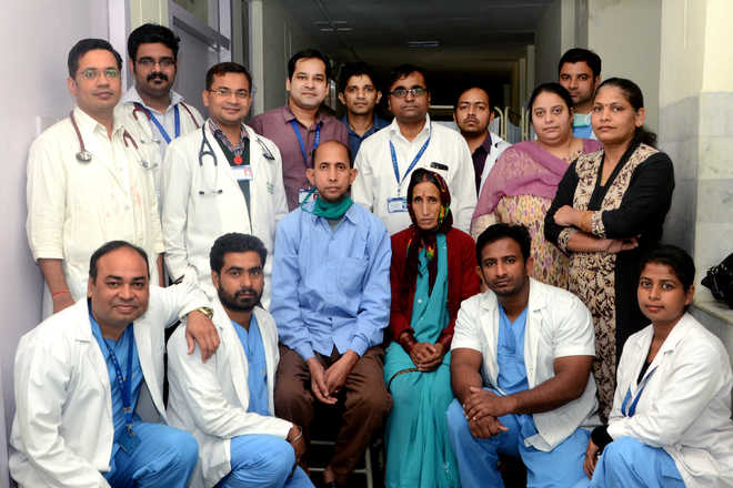 Mother donates kidney to save her son’s life : The Tribune India