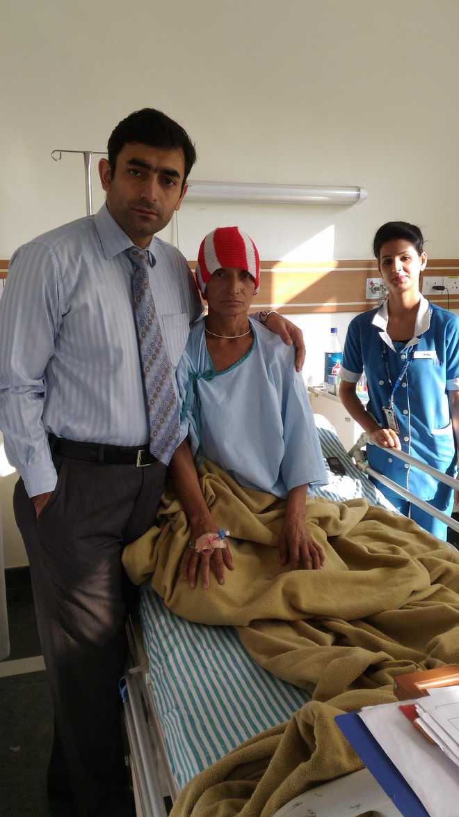 Katra doc performs rare cancer surgery on 50-year-old woman