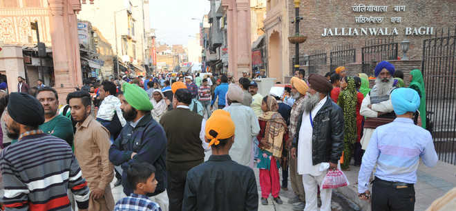 Entry to Jallianwala Bagh restricted
