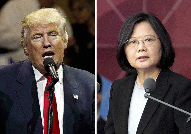 Trump talks with Taiwan Prez anger China