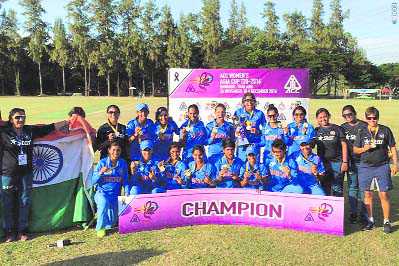 Women in Blue are Asian champs