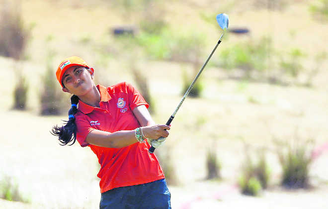 Aditi wins partial playing rights on LPGA