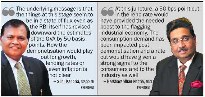 Industry disappointed, says rate cut needed to boost economy